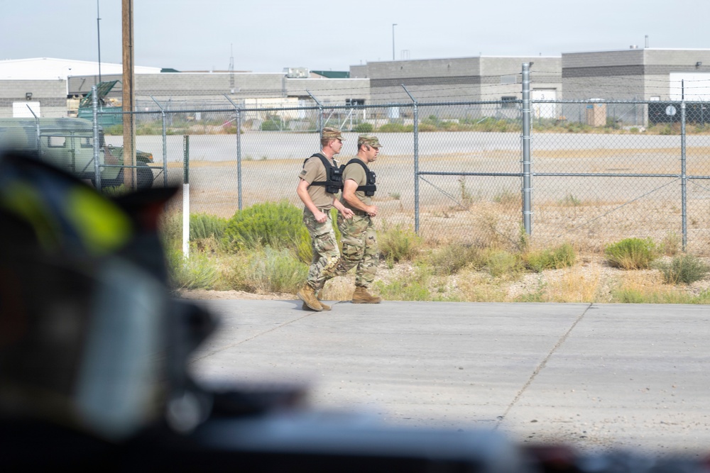 Idaho National Guard members train for wildland fire response