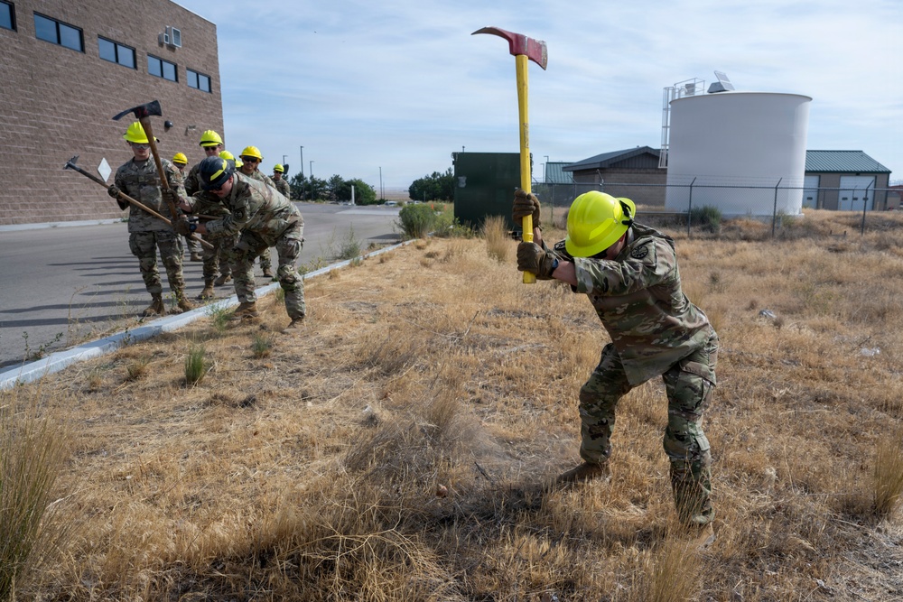 Idaho National Guard members train for wildland fire response