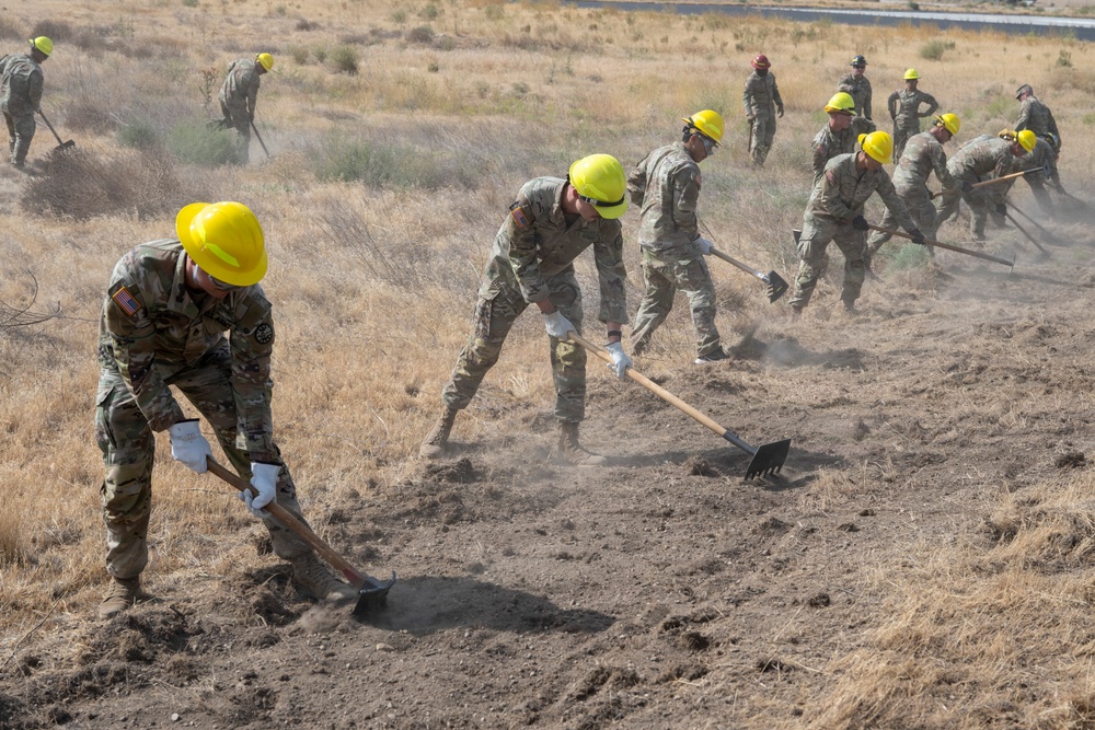 Idaho National Guard members train for wildland fire response