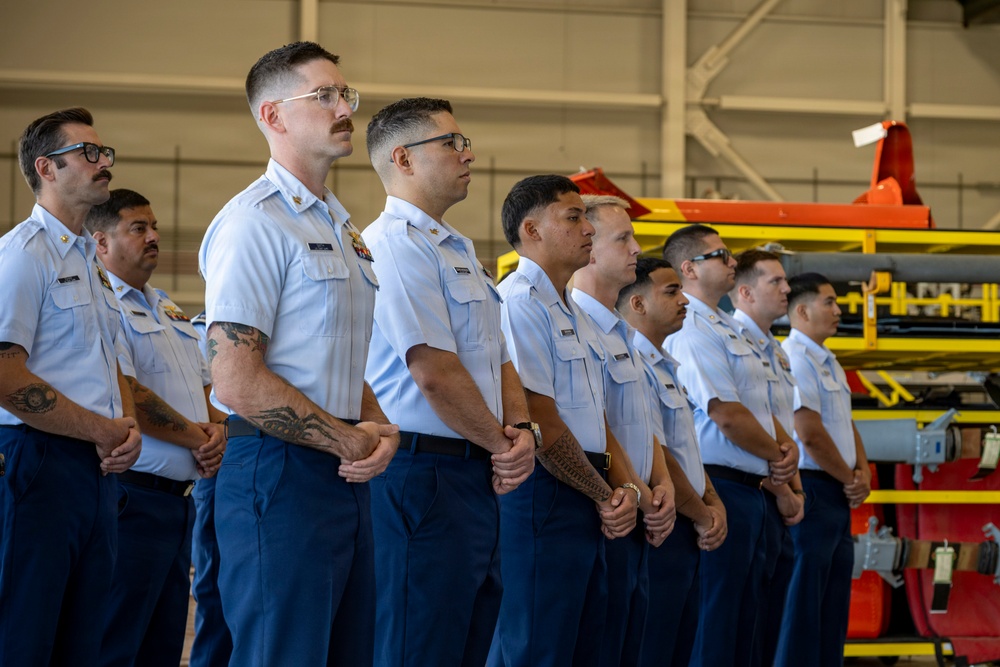 Coast Guard Air Station Ventura holds Change of Command ceremony