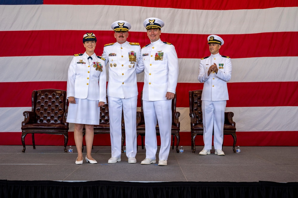 Coast Guard Air Station Ventura holds Change of Command ceremony