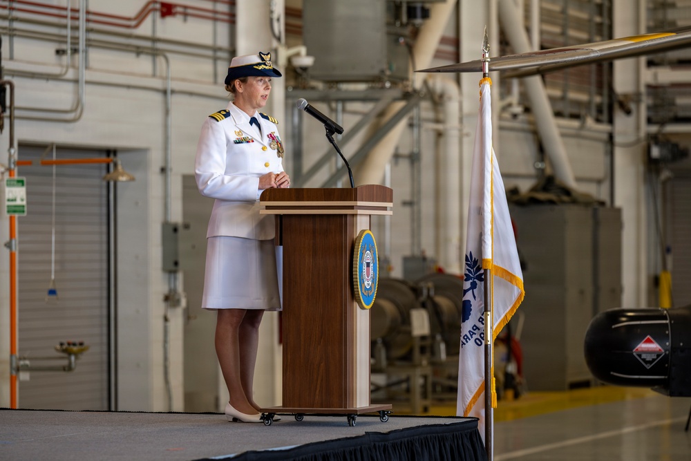 Coast Guard Air Station Ventura holds Change of Command ceremony