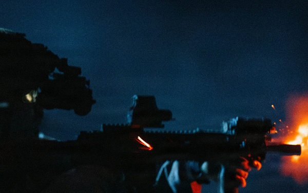 11th MEU Maritime Raid Force Conducts Live-Fire Range Aboard USS Boxer