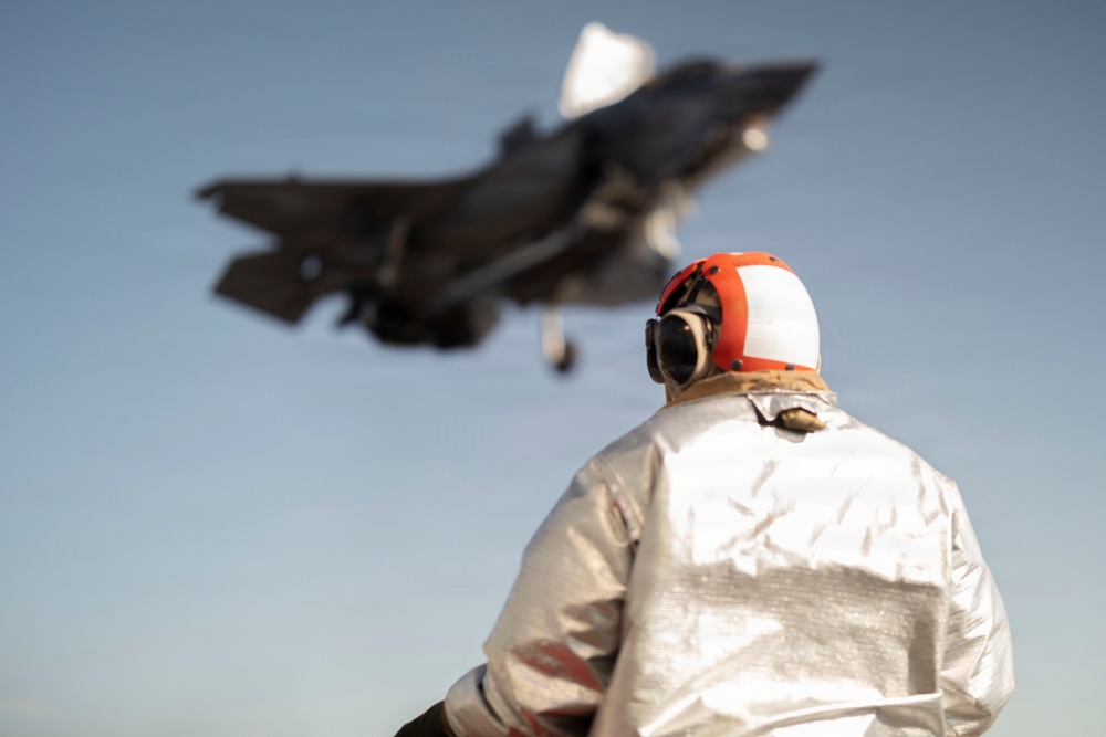 13th MEU | VMFA-211 Conducts Carrier Qualifications Aboard USS Makin Island