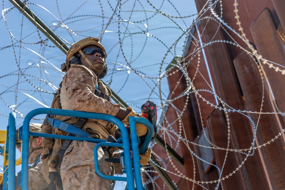 Engineering Security: JTF-SB Marines support infrastructure mission