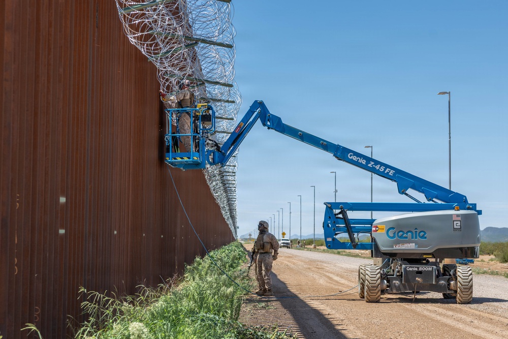 Engineering Security: JTF-SB Marines support infrastructure mission