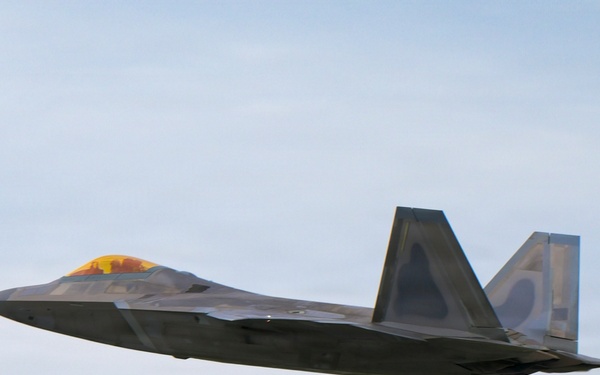F-22 Raptor aircraft demonstrates readiness during RED FLAG-Alaska 26-3