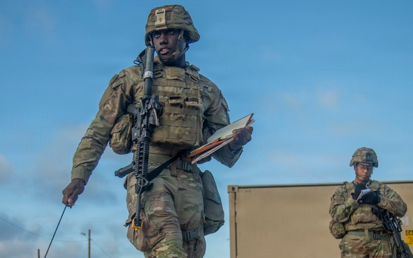 564th Quartermaster Company Culinary Specialists Compete in Philip A. Connelly Competition: Day 1 Setup