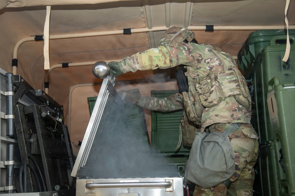 564th Quartermaster Company Culinary Specialists Compete in Philip A. Connelly Competition: Day 1 Setup