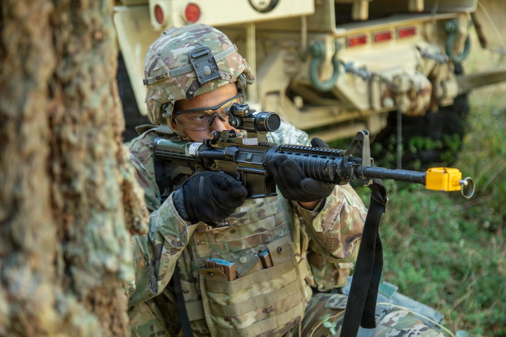 564th Quartermaster Company Culinary Specialists Compete in Philip A. Connelly Competition: Day 1 Setup