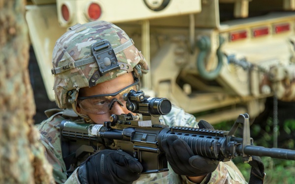 564th Quartermaster Company Culinary Specialists Compete in Philip A. Connelly Competition: Day 1 Setup