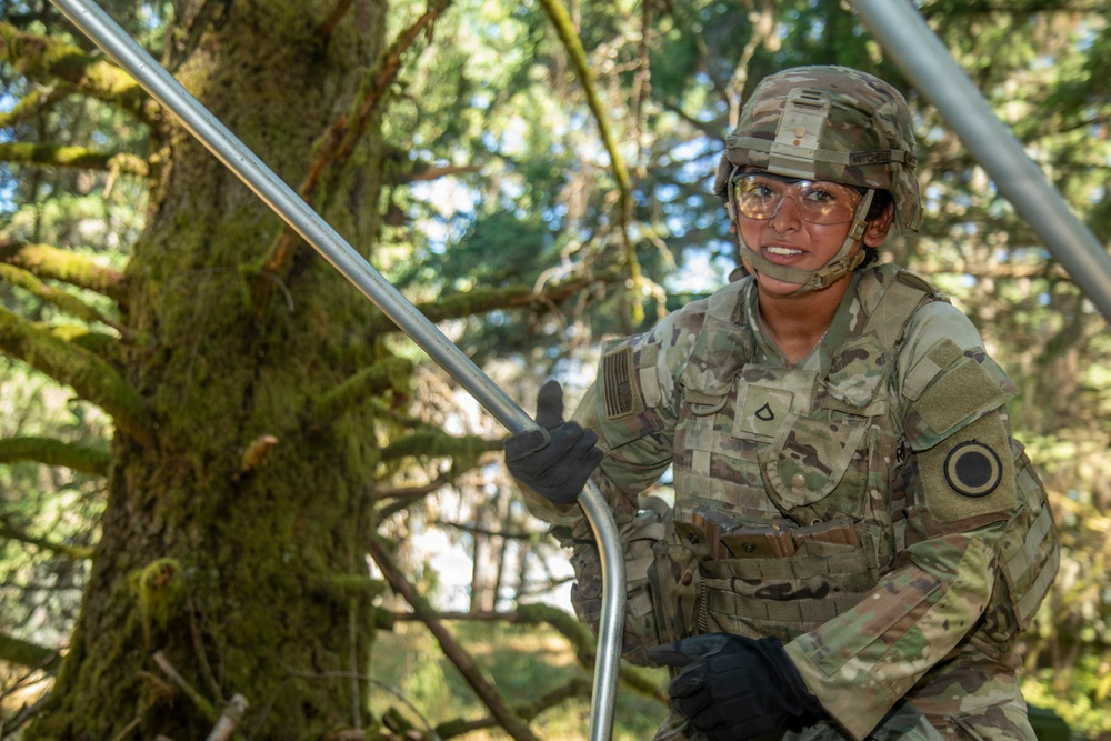 564th Quartermaster Company Culinary Specialists Compete in Philip A. Connelly Competition: Day 1 Setup