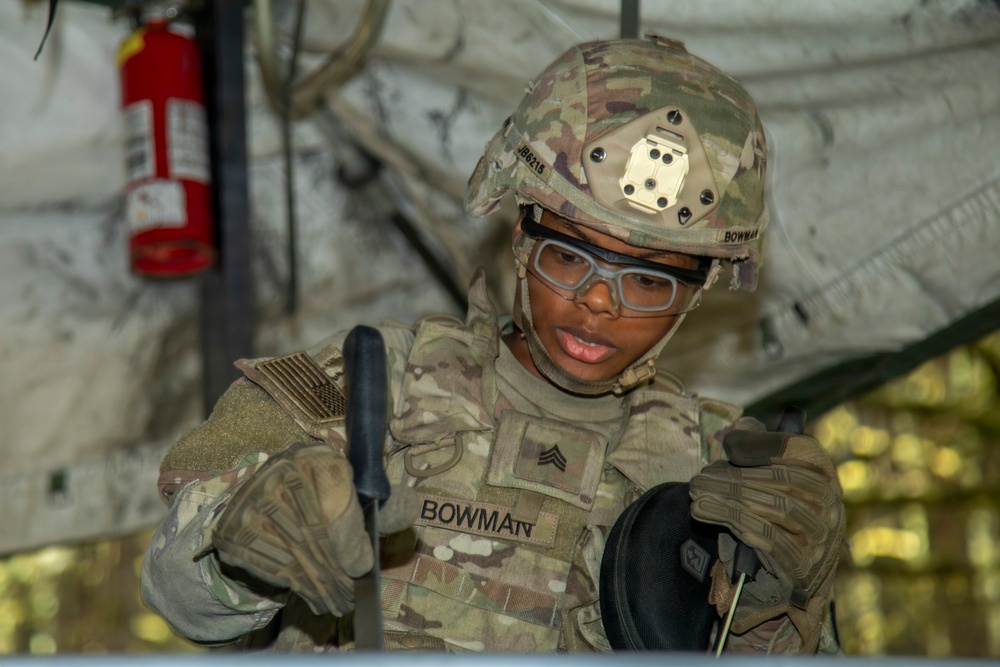 564th Quartermaster Company Culinary Specialists Compete in Philip A. Connelly Competition: Day 1 Setup