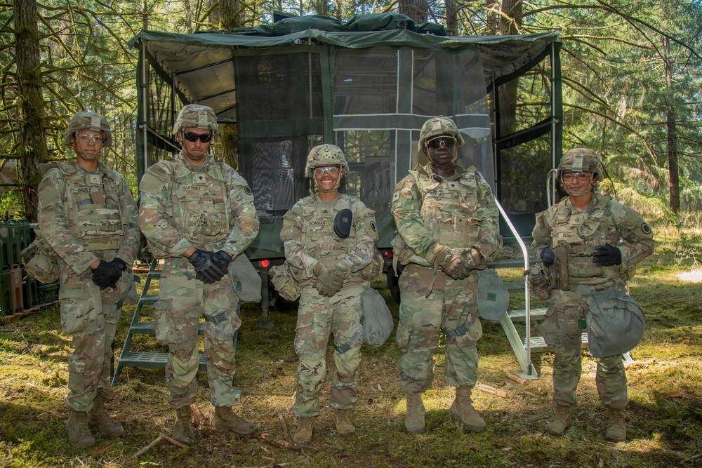564th Quartermaster Company Culinary Specialists Compete in Philip A. Connelly Competition: Day 1 Setup