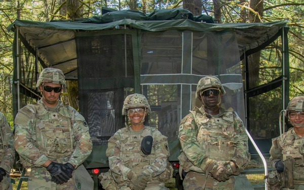 564th Quartermaster Company Culinary Specialists Compete in Philip A. Connelly Competition: Day 1 Setup
