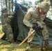 564th Quartermaster Company Culinary Specialists Compete in Philip A. Connelly Competition: Day 1 Setup