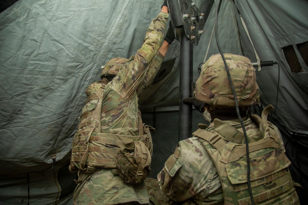 564th Quartermaster Company Culinary Specialists Compete in Philip A. Connelly Competition: Day 1 Setup