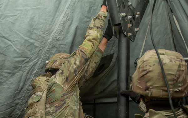 564th Quartermaster Company Culinary Specialists Compete in Philip A. Connelly Competition: Day 1 Setup