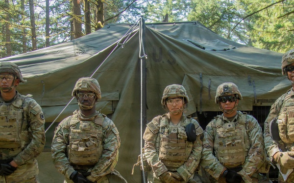 564th Quartermaster Company Culinary Specialists Compete in Philip A. Connelly Competition: Day 1 Setup