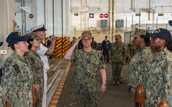 Chief of Naval Operations Visits USS Nimitz (CVN 68)