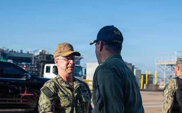 Chief of Naval Operations Visits USS Nimitz (CVN 68)
