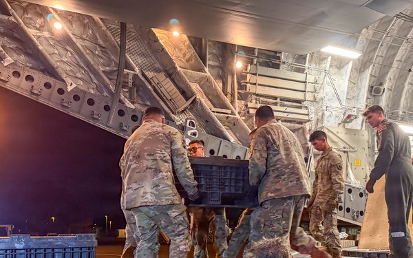 The second flight for Operation TREK808 arrives at Hilo International Airport