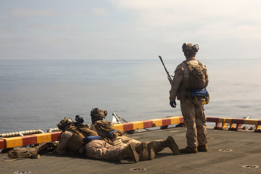 13th MEU | Defense of the Amphibious Task Force Training