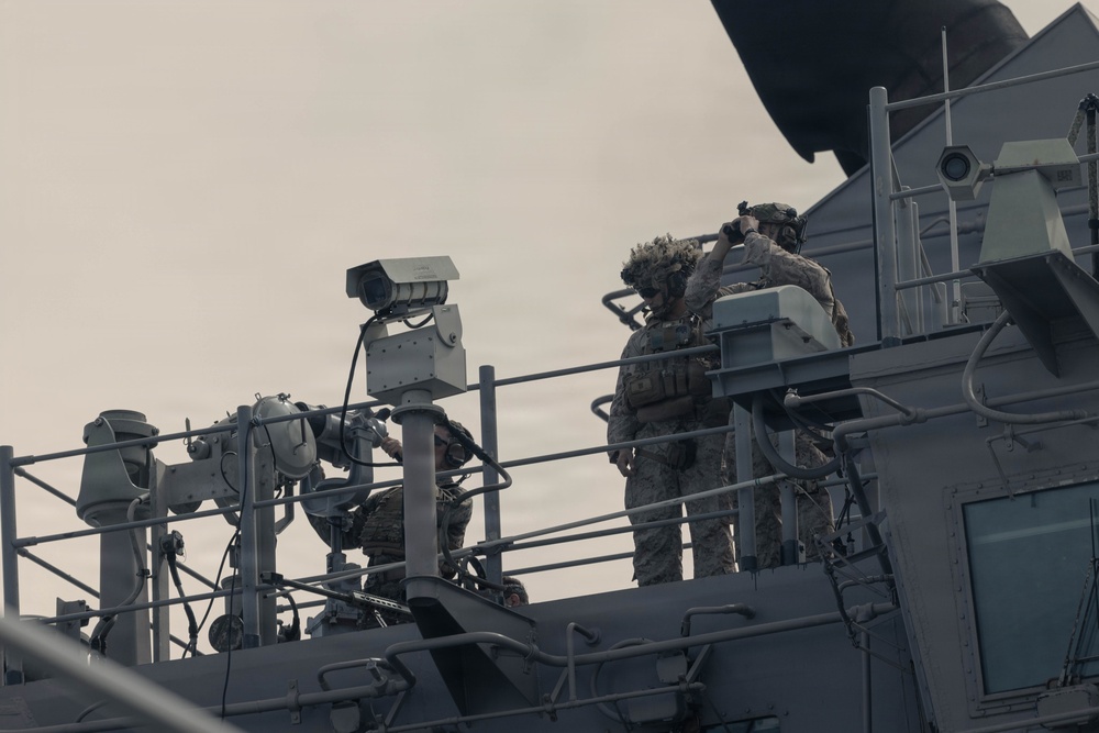 13th MEU | Defense of the Amphibious Task Force Training