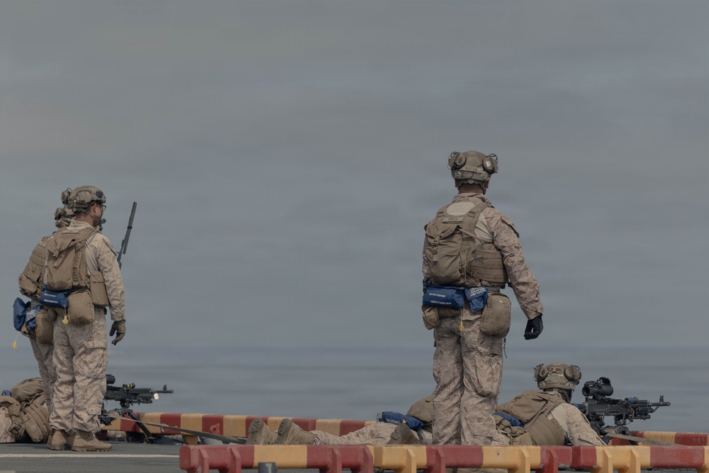 13th MEU | Defense of the Amphibious Task Force Training