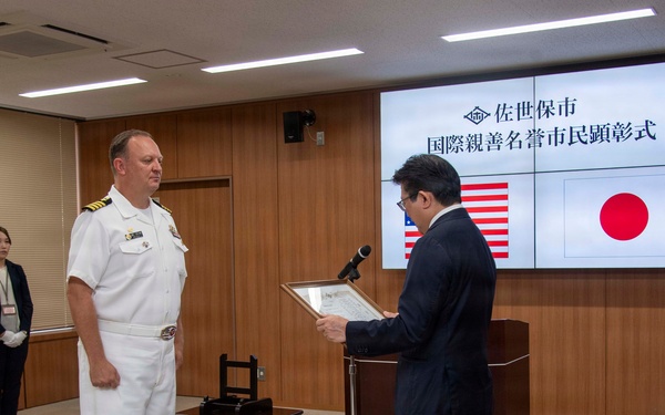 CFAS Recieves Honorary Citizen Award