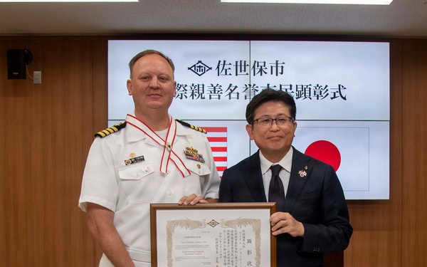 CFAS Recieves Honorary Citizen Award