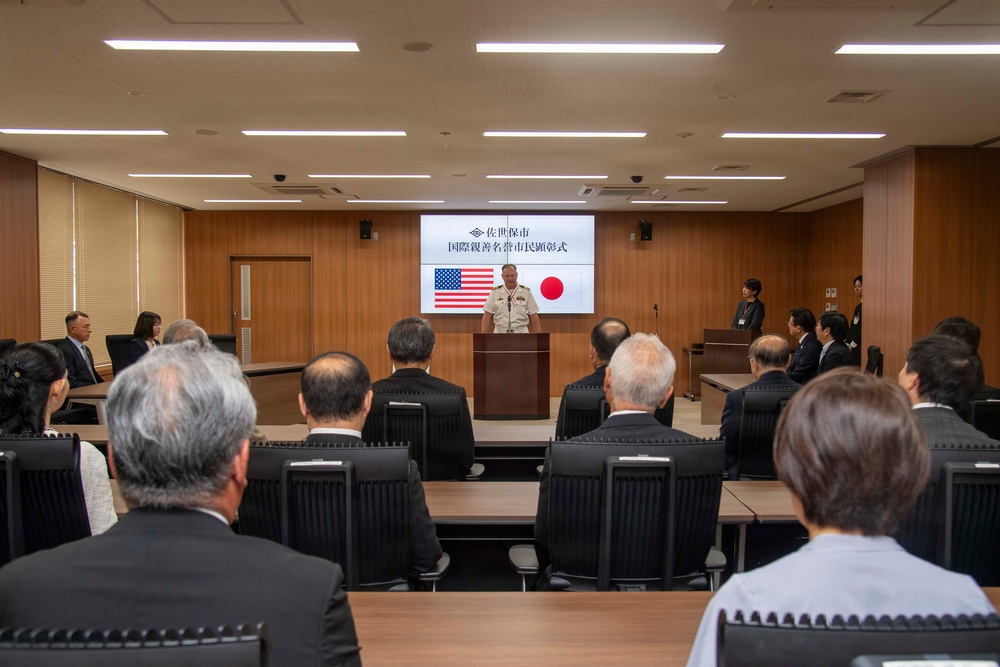 CFAS Recieves Honorary Citizen Award