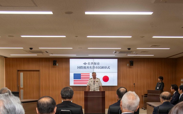 CFAS Recieves Honorary Citizen Award