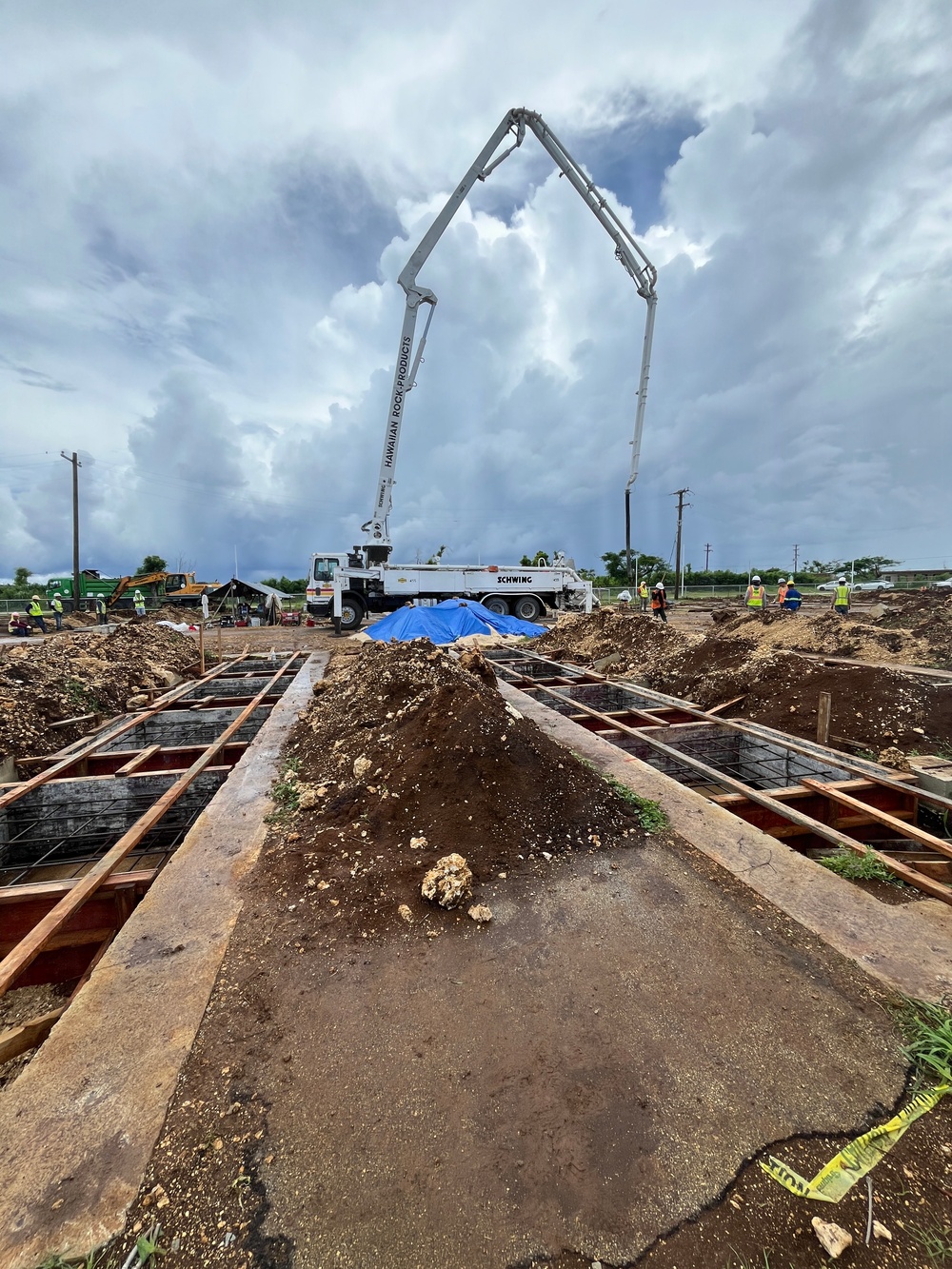 Concrete Pours Mark Major Milestone in Koblerville Elementary School Rebuild