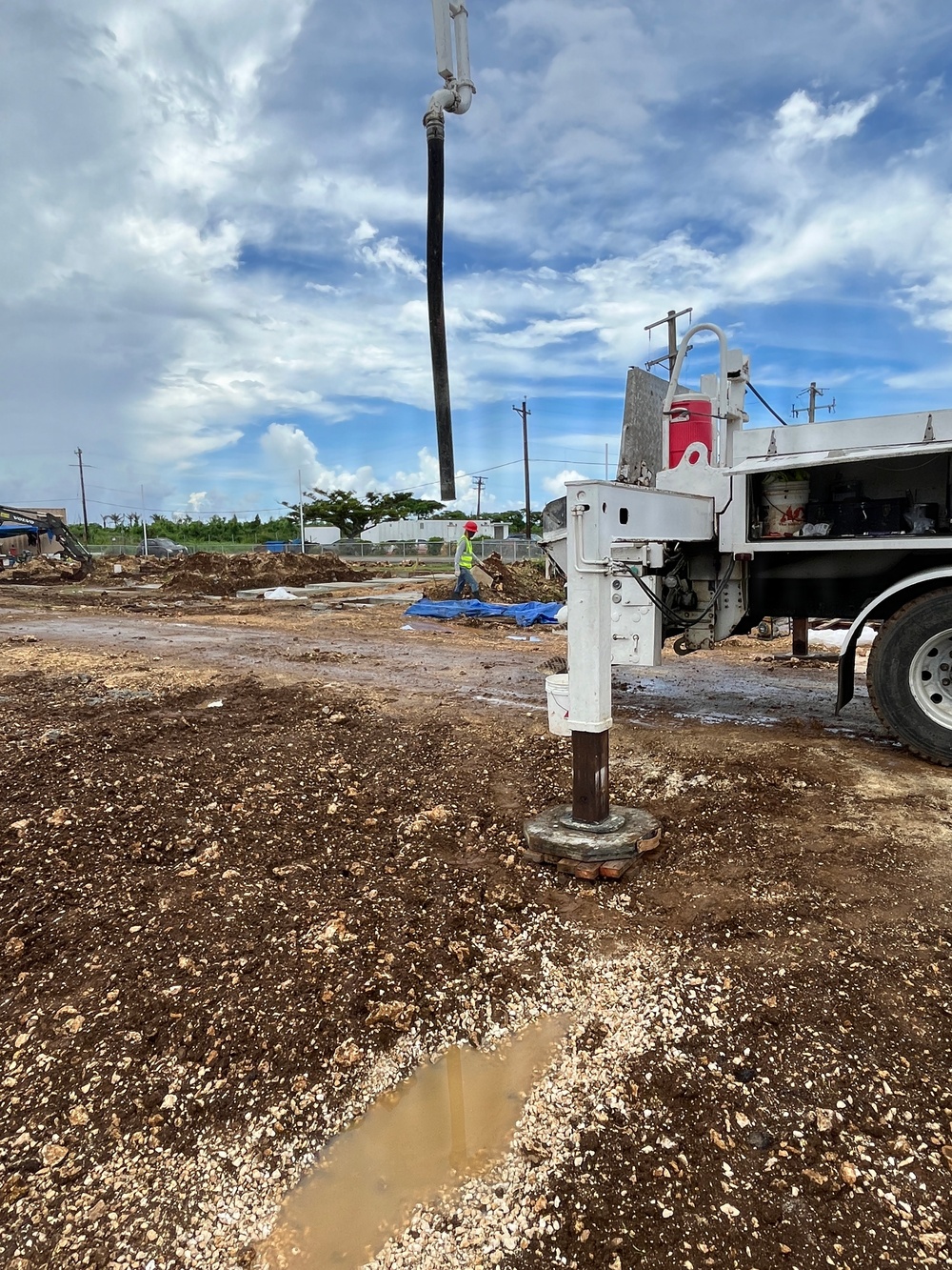 Concrete Pours Mark Major Milestone in Koblerville Elementary School Rebuild