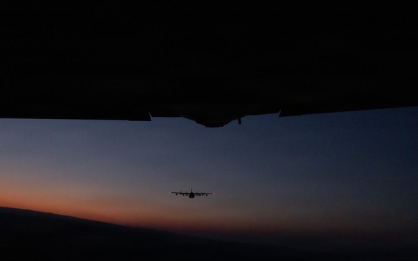 VMGR-152, 252, aerial refuels 160th SOAR during Evergreen 26