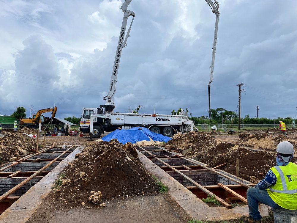 Concrete Pours Mark Major Milestone in Koblerville Elementary School Rebuild