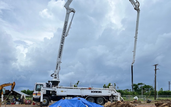 Concrete Pours Mark Major Milestone in Koblerville Elementary School Rebuild