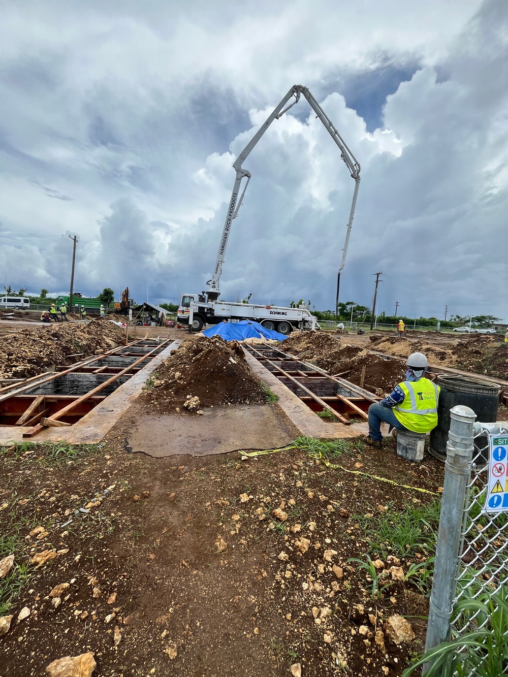 Concrete Pours Mark Major Milestone in Koblerville Elementary School Rebuild