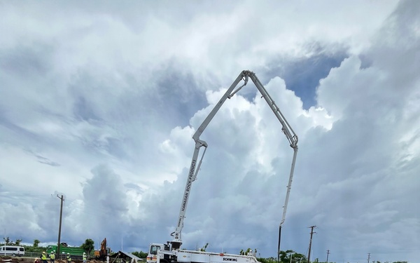 Concrete Pours Mark Major Milestone in Koblerville Elementary School Rebuild