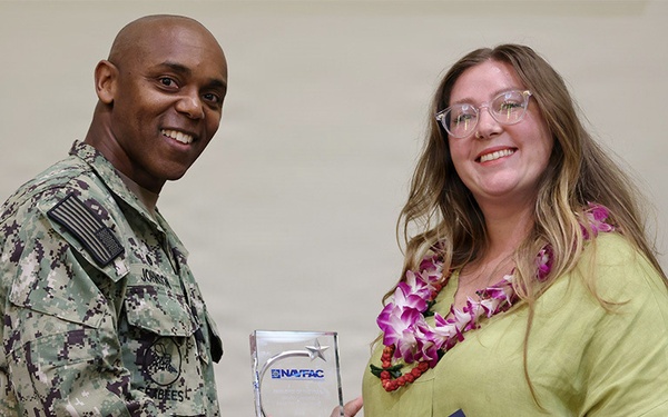 NAVFAC Hawaii Employee wins 2025 Pacific Area of Responsibility Employee of the Year
