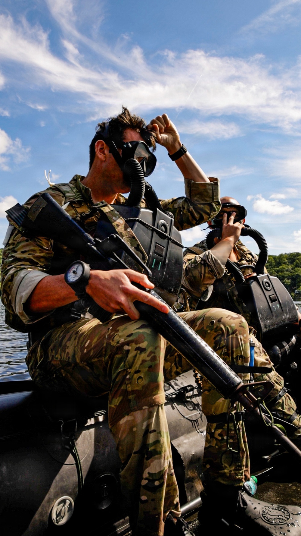 5th Special Forces Group Green Berets Train West Point Cadets at Camp Buckner