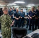 CNO and MCPON visit USS Nimitz