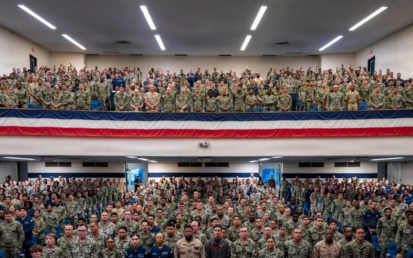 CNO and MCPON All Hands Call Naval Station Norfolk