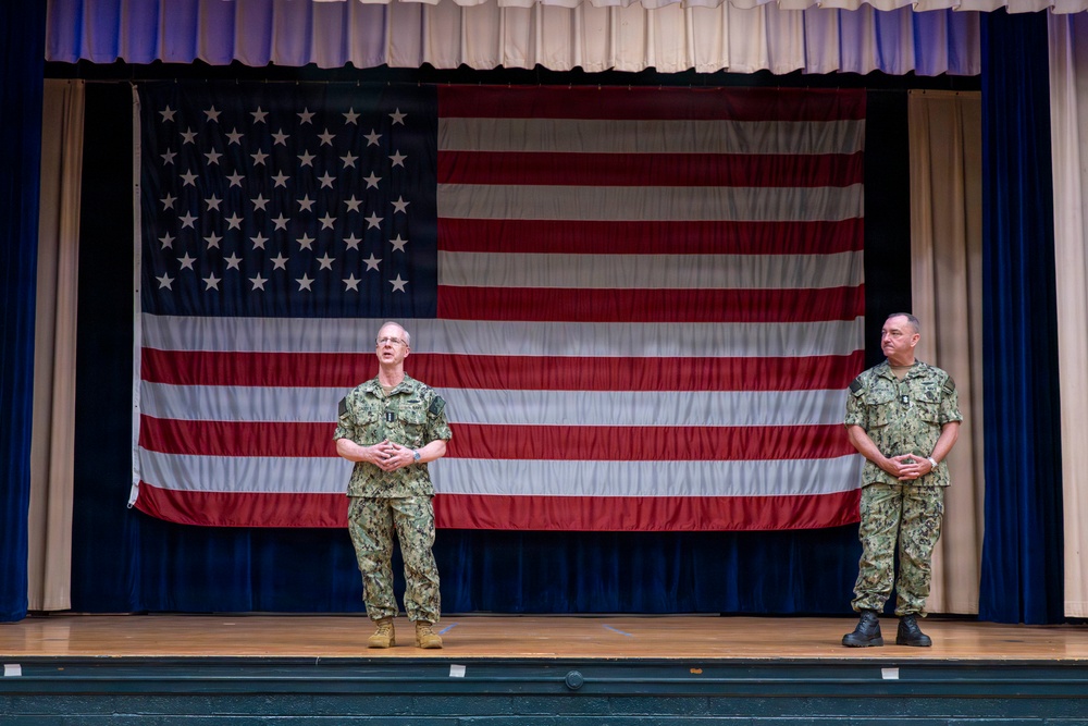 CNO and MCPON All Hands Call Naval Station Norfolk
