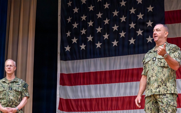 CNO and MCPON All Hands Call Naval Station Norfolk