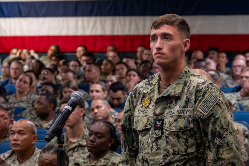 CNO and MCPON All Hands Call Naval Station Norfolk