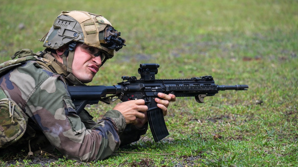 DELAYEN 26: MRF-D, French Armed Forces in French Polynesia conduct bilateral live-fire squad attack drills