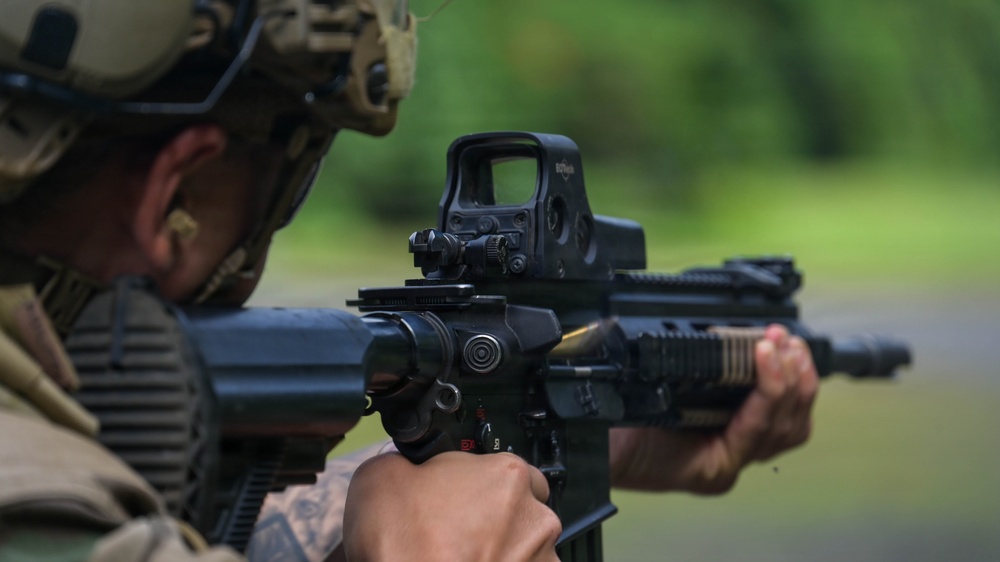 DELAYEN 26: MRF-D, French Armed Forces in French Polynesia conduct bilateral live-fire squad attack drills