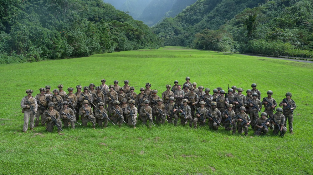 DELAYEN 26: MRF-D, French Armed Forces in French Polynesia conduct bilateral live-fire squad attack drills